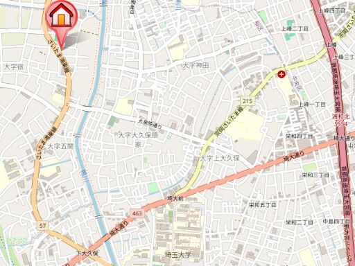 ��ʌ��������܎s����厚�h113-9�̃A�p�[�g�̒n�}