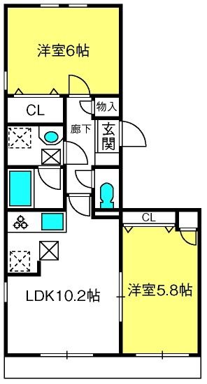 ��ʌ�����s�؂S���ڂ̃A�p�[�g�̊Ԏ�