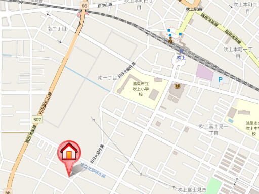 ��ʌ������s�到�̈�ˌ��Ă̒n�}