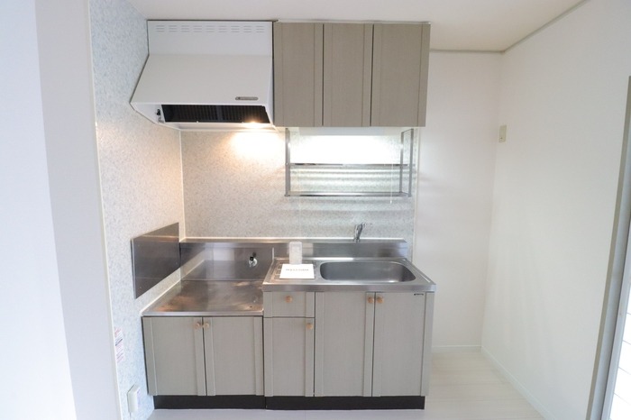 ��ʌ�����s���ȂT���ڂ̃A�p�[�g�̃L�b�`��