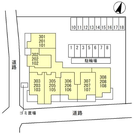 ��ʌ��������܎s��{����ؒ��S���ڂ̃A�p�[�g�̒n�}