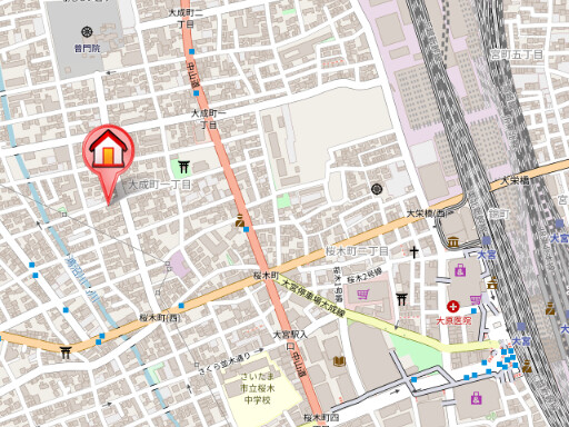 ��ʌ��������܎s��{��听���P���ڂ̃}���V�����̒n�}