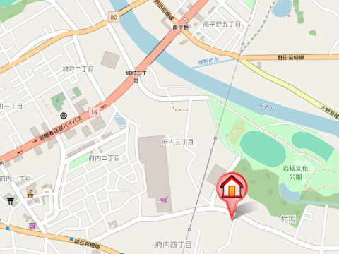 ��ʌ��������܎s��΋�{���S���ڂ̃}���V�����̒n�}