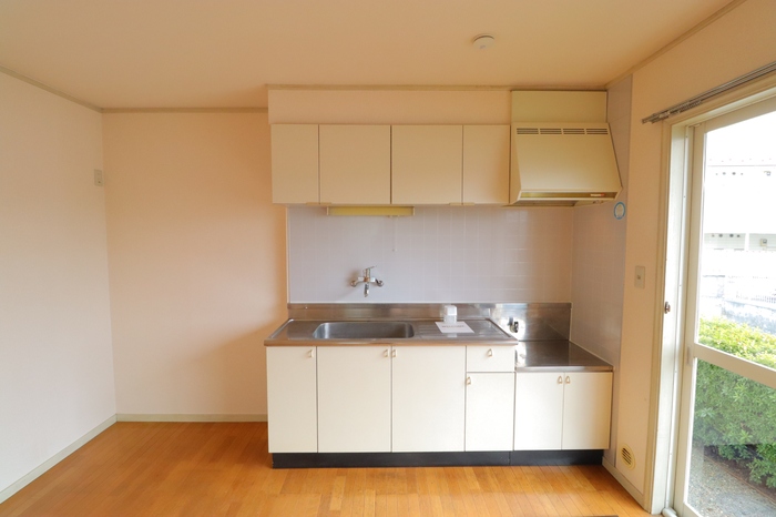 ��ʌ�����s�厚�����̃e���X�n�E�X�̃L�b�`��