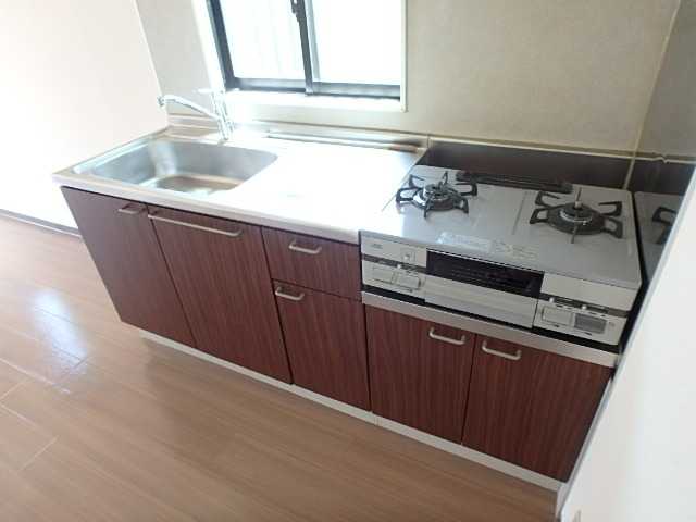 ��ʌ��������܎s������厚�쒆��̃e���X�n�E�X�̃L�b�`��