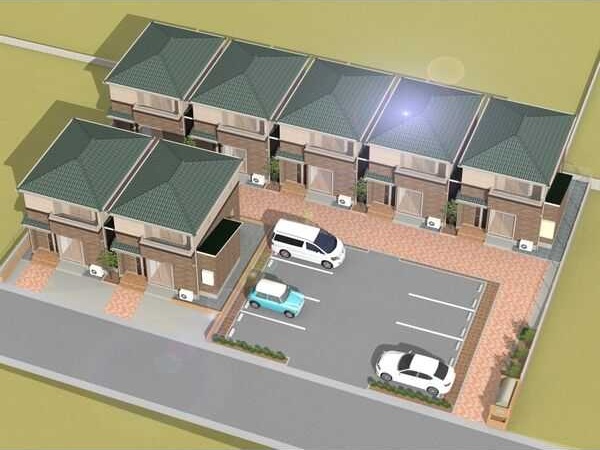 ��ʌ��������܎s�΋�����S���ڂ̃e���X�n�E�X�̒��ԏ�