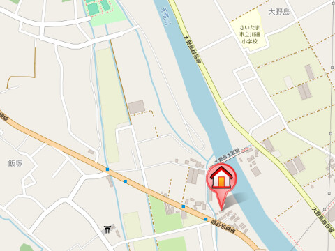 ��ʌ��������܎s��΋�厚�ђ˂̈�ˌ��Ă̒n�}