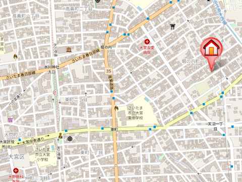 ��ʌ��������܎s��{��x�̓����P���ڂ̈�ˌ��Ă̒n�}