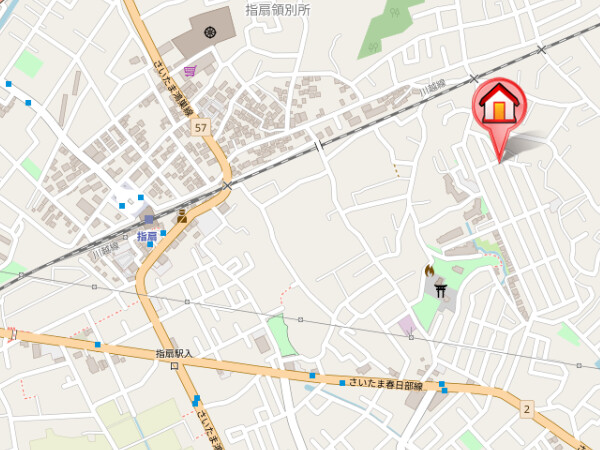 ��ʌ��������܎s����厚�w��̃A�p�[�g�̒n�}