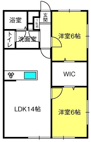 ��ʌ�����s���ȂP���ڂ̃A�p�[�g�̊Ԏ�