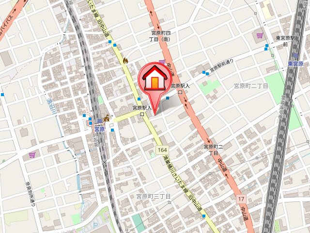 ��ʌ��������܎s�k��{�����Q���ڂ̃}���V�����̒n�}