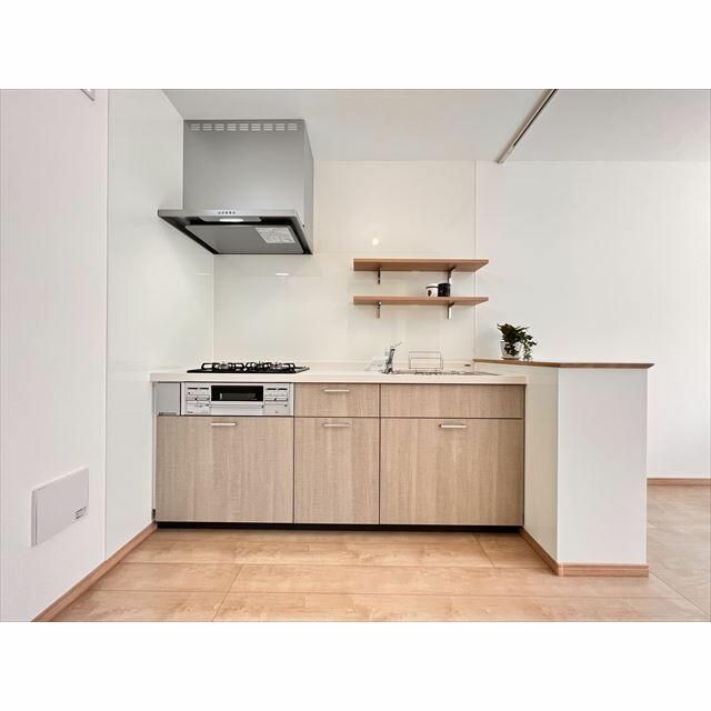 ��ʌ�����s�����Q���ڂ̃e���X�n�E�X�̃L�b�`��