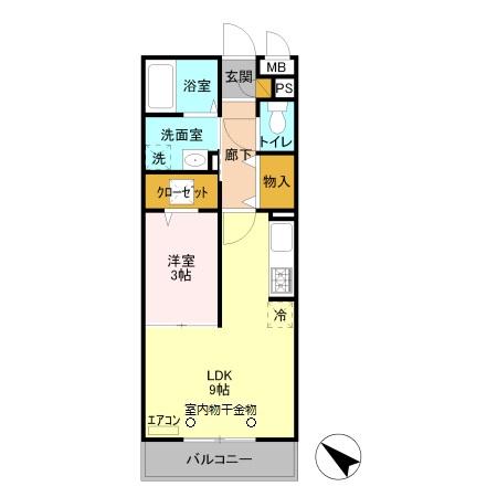 ��ʌ�����s������R���ڂ̃A�p�[�g�̊Ԏ�