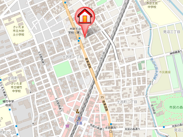 ��ʌ��������܎s�k��y�C���P���ڂ̃}���V�����̒n�}