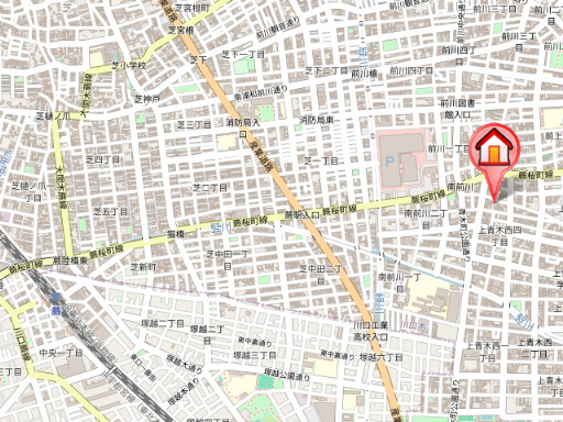 ��ʌ�����s��ؐ��S���ڂ̃}���V�����̒n�}