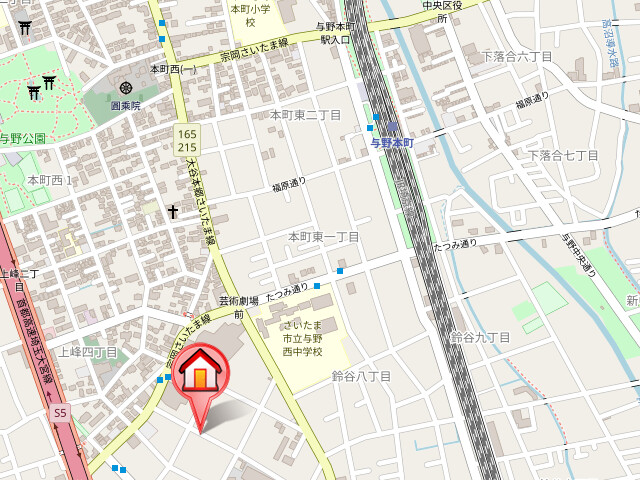 ��ʌ��������܎s��������R���ڂ̃}���V�����̒n�}