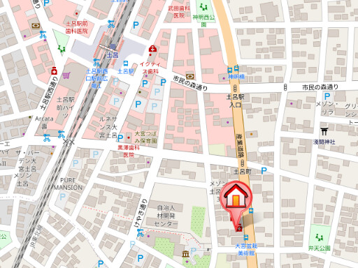 ��ʌ��������܎s�k��y�C���Q���ڂ̃}���V�����̒n�}