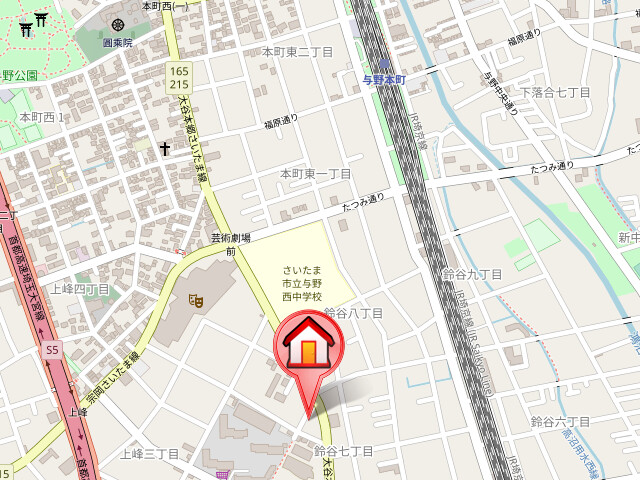 ��ʌ��������܎s�������J�V���ڂ̃}���V�����̒n�}