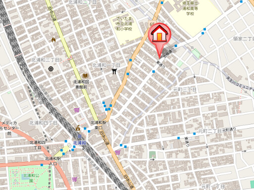 ��ʌ��������܎s�Y�a��k�Y�a�P���ڂ̃}���V�����̒n�}