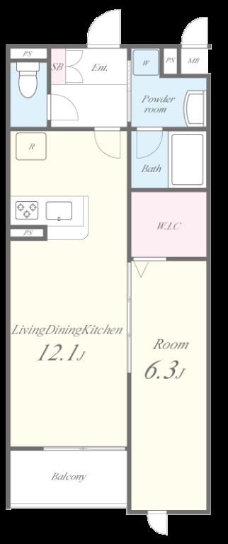 ��ʌ�����s�{���P���ڂ̃A�p�[�g�̊Ԏ�