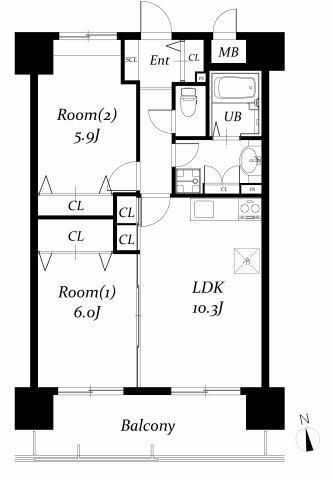 ��ʌ������s�X�쒬�̃}���V�����̊Ԏ�