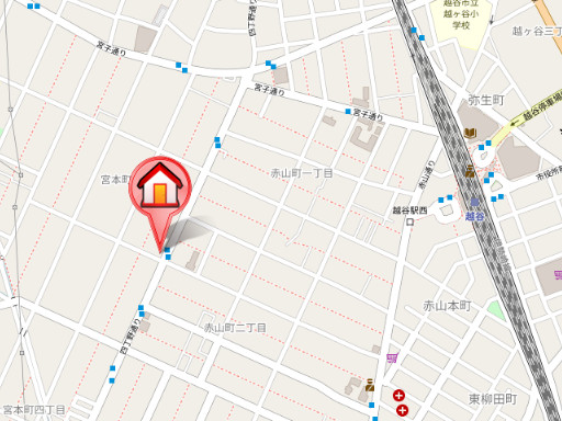 ��ʌ��z�J�s�{�{���R���ڂ̃}���V�����̒n�}