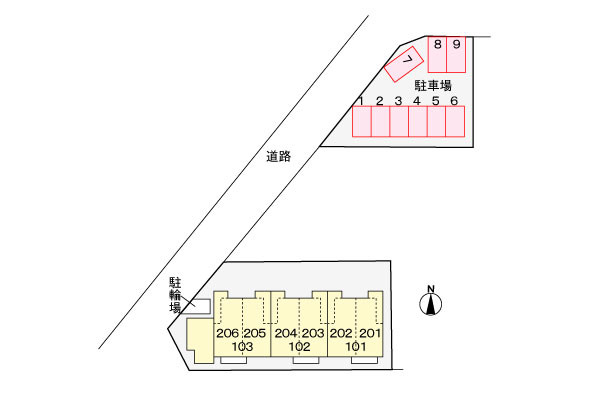 ��ʌ�����s���ԂP���ڂ̃A�p�[�g�̎���