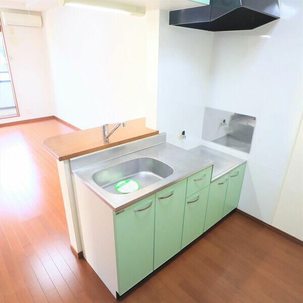 ��ʌ�����s�����J�{���R���ڂ̃A�p�[�g�̃L�b�`��