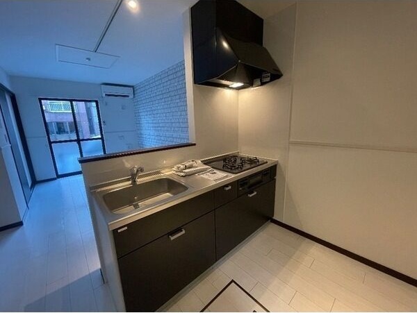 ��ʌ�����s�씵���J�Q���ڂ̃A�p�[�g�̃L�b�`��