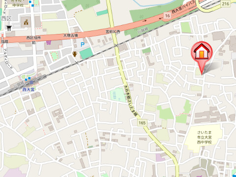 ��ʌ��������܎s����O���U���ڂ̃A�p�[�g�̒n�}