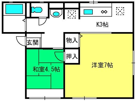 ��ʌ��������܎s��{��k�ܒ��Q���ڂ̃A�p�[�g�̊Ԏ�