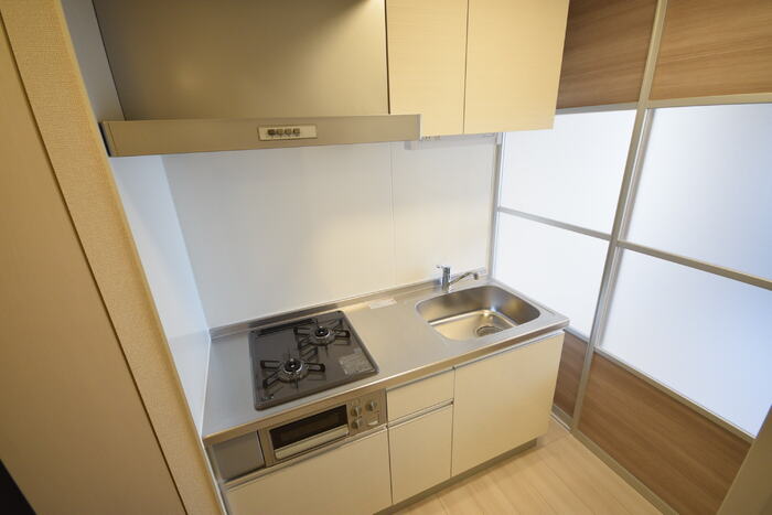 ��ʌ�����s�����S���ڂ̃A�p�[�g�̃L�b�`��