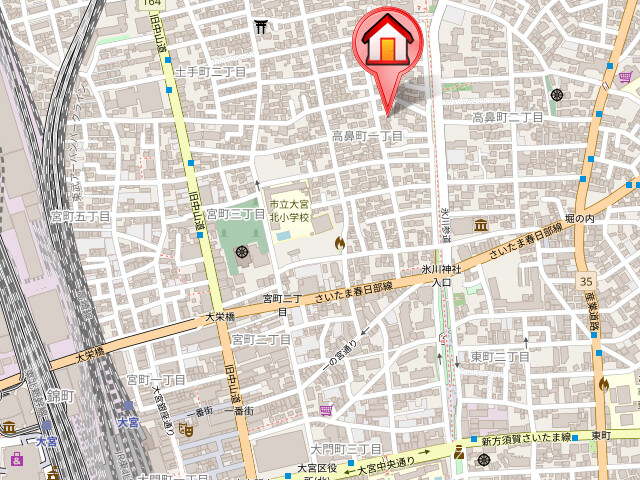 ��ʌ��������܎s��{�捂�@���P���ڂ̃}���V�����̒n�}