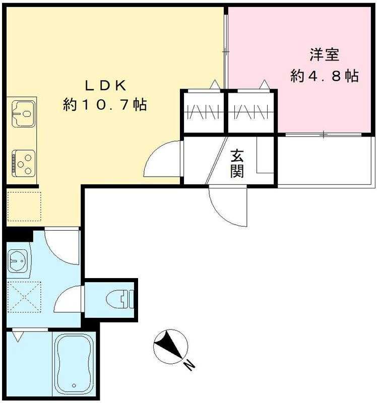 ��ʌ�����s�J�ÂQ���ڂ̃A�p�[�g�̊Ԏ�