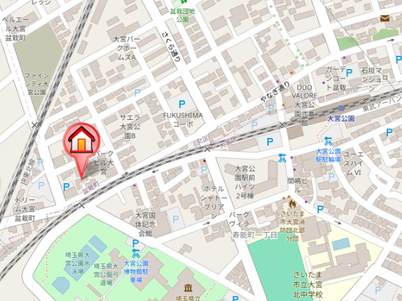 ��ʌ��������܎s�k��~�͒��̃}���V�����̒n�}