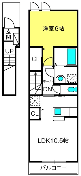 ��ʌ�����s�厚���s�̍��݂̃A�p�[�g�̊Ԏ�