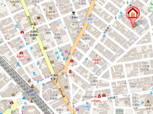 ��ʌ��������܎s�Y�a�挳���R���ڂ̃}���V�����̒n�}