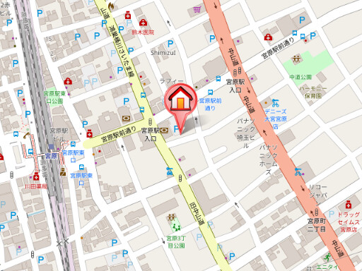 ��ʌ��������܎s�k��{�����Q���ڂ̃}���V�����̒n�}