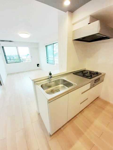 ��ʌ��������܎s�΋�厚�����̃A�p�[�g�̃L�b�`��