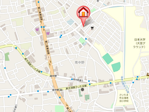 ��ʌ��������܎s������厚�쒆�ۂ̃A�p�[�g�̒n�}