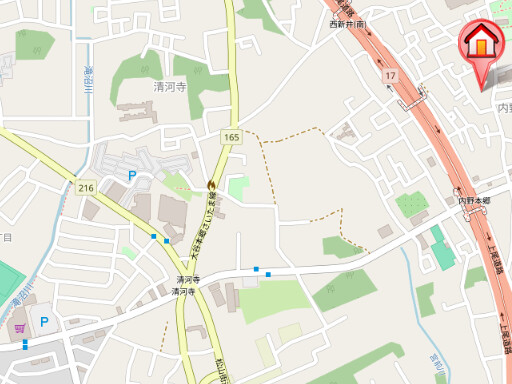 ��ʌ��������܎s����厚����{���̃A�p�[�g�̒n�}