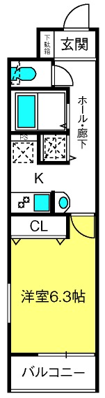 ��ʌ������s�����Q���ڂ̃A�p�[�g�̊Ԏ�