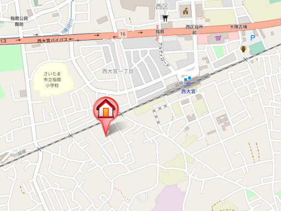 ��ʌ��������܎s����厚�w��̃A�p�[�g�̒n�}