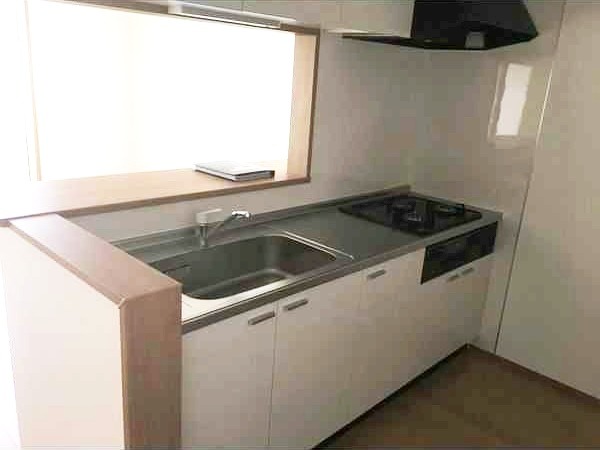 ��ʌ��k�����S�ɓޒ������Q���ڂ̃A�p�[�g�̃L�b�`��