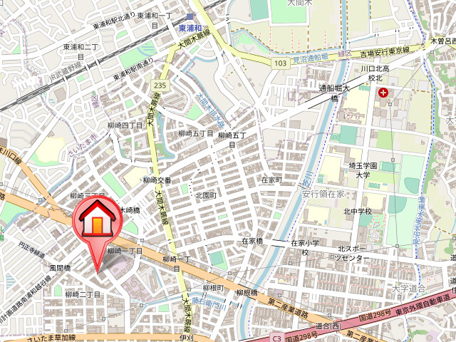 ��ʌ�����s����Q���ڂ̃}���V�����̒n�}