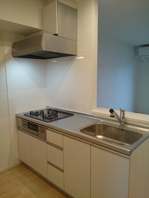 ��ʌ��k�����S�ɓޒ������R���ڂ̃A�p�[�g�̃L�b�`��