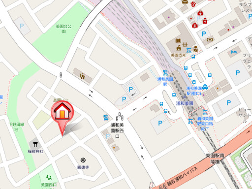 ��ʌ��������܎s�΋�厚����c�̃}���V�����̒n�}