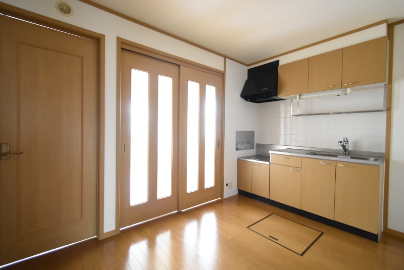 ��ʌ��@�c�s�厚���R�̃A�p�[�g�̃L�b�`��