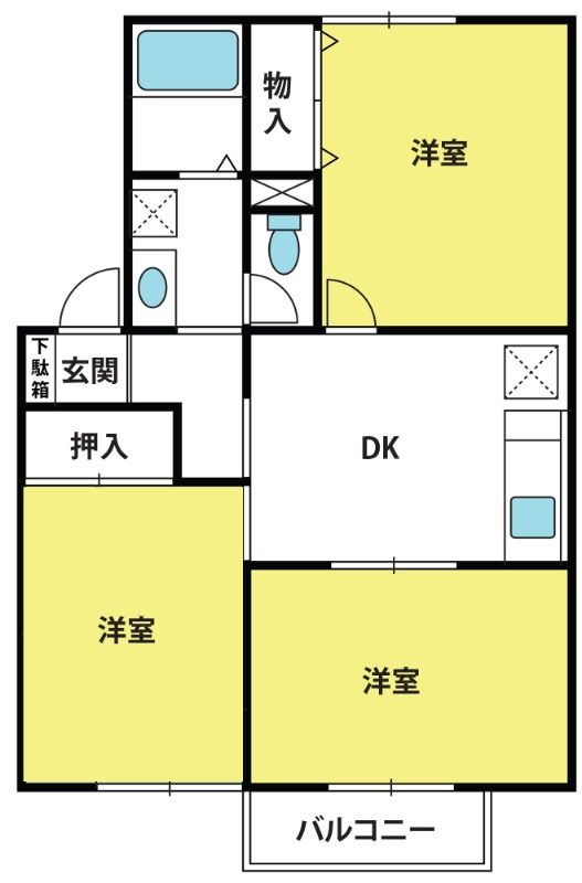 ��ʌ�����s���ȂT���ڂ̃A�p�[�g�̊Ԏ�