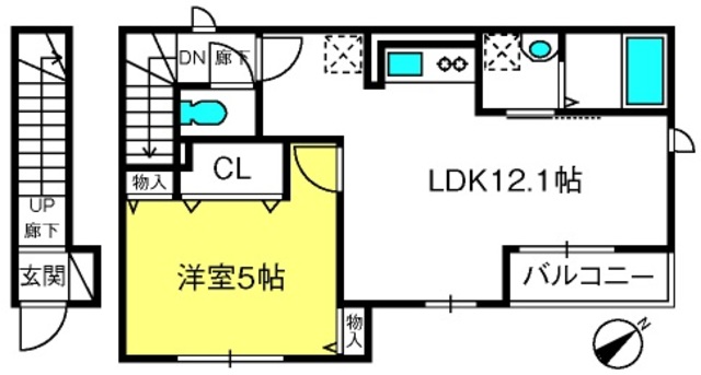 ��ʌ��z�J�s���R���ڂ̃A�p�[�g�̊Ԏ�